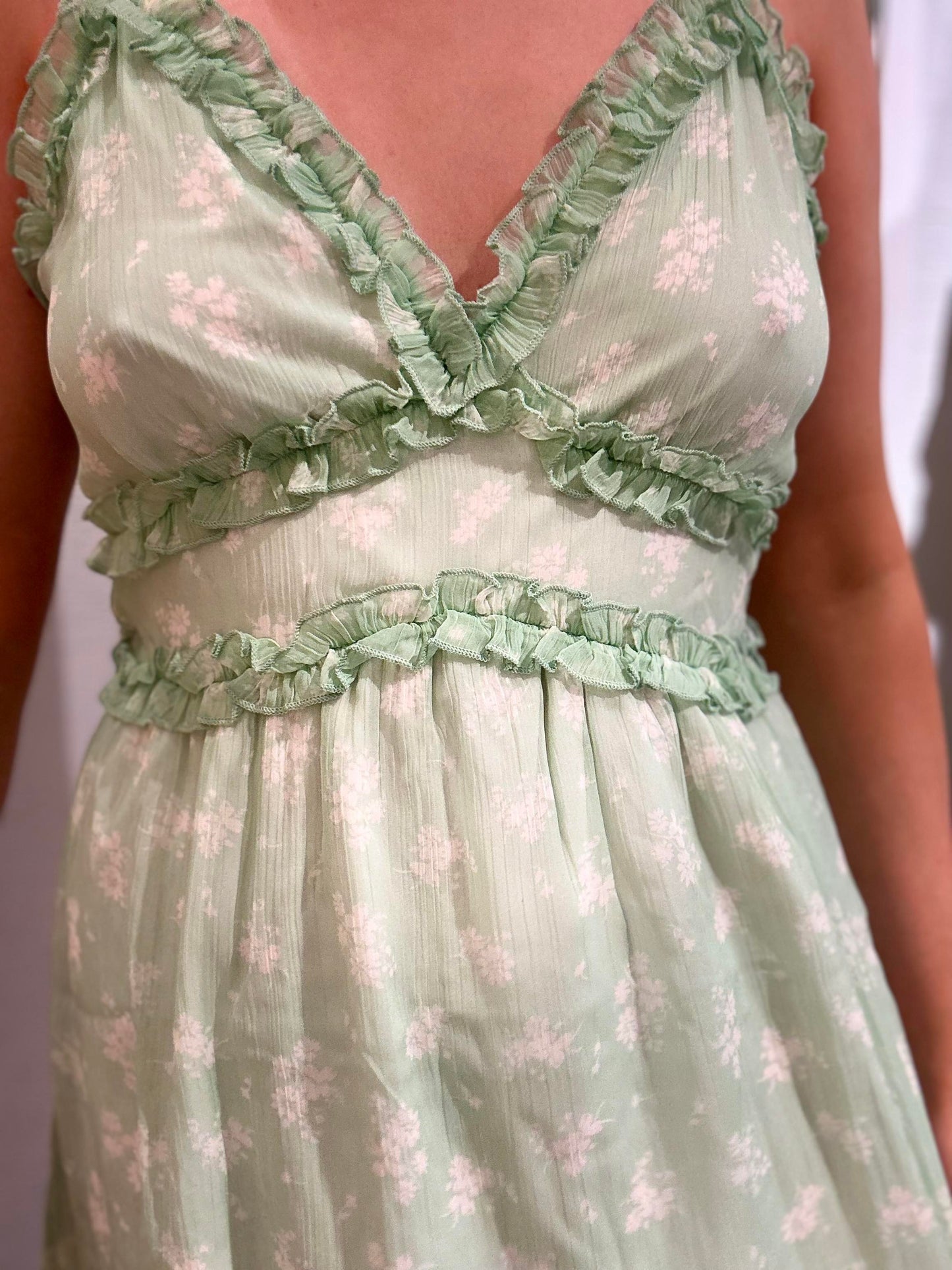VMSMILLA Dress - Cameo Green