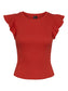 PCTEGAN T-Shirts & Tops - Poppy Red
